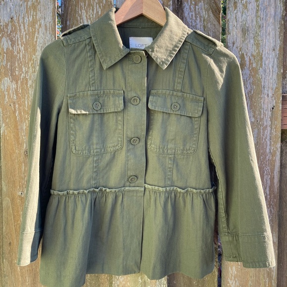 Peplum Utility Jacket - Picture 6 of 16